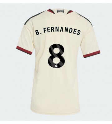 Manchester United Bruno Fernandes #8 Tredjetrøje Dame 2026-27 Kortærmet